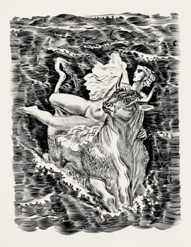 Albert Decaris, Composition, Portrait De A. Decaris, Engraving