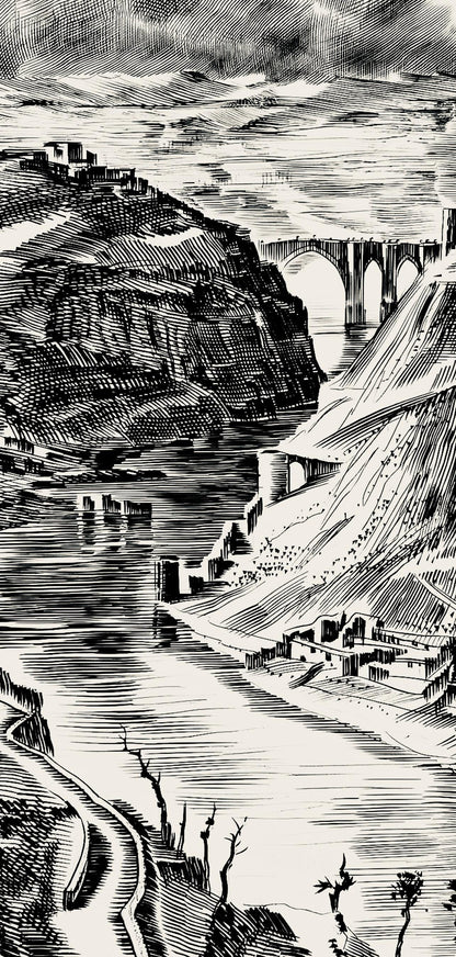 Albert Decaris, Composition, Portrait De A. Decaris, Engraving