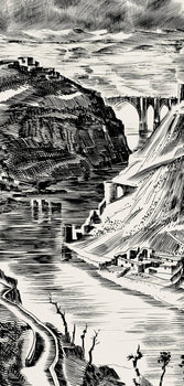 Albert Decaris, Composition, Portrait De A. Decaris, Engraving