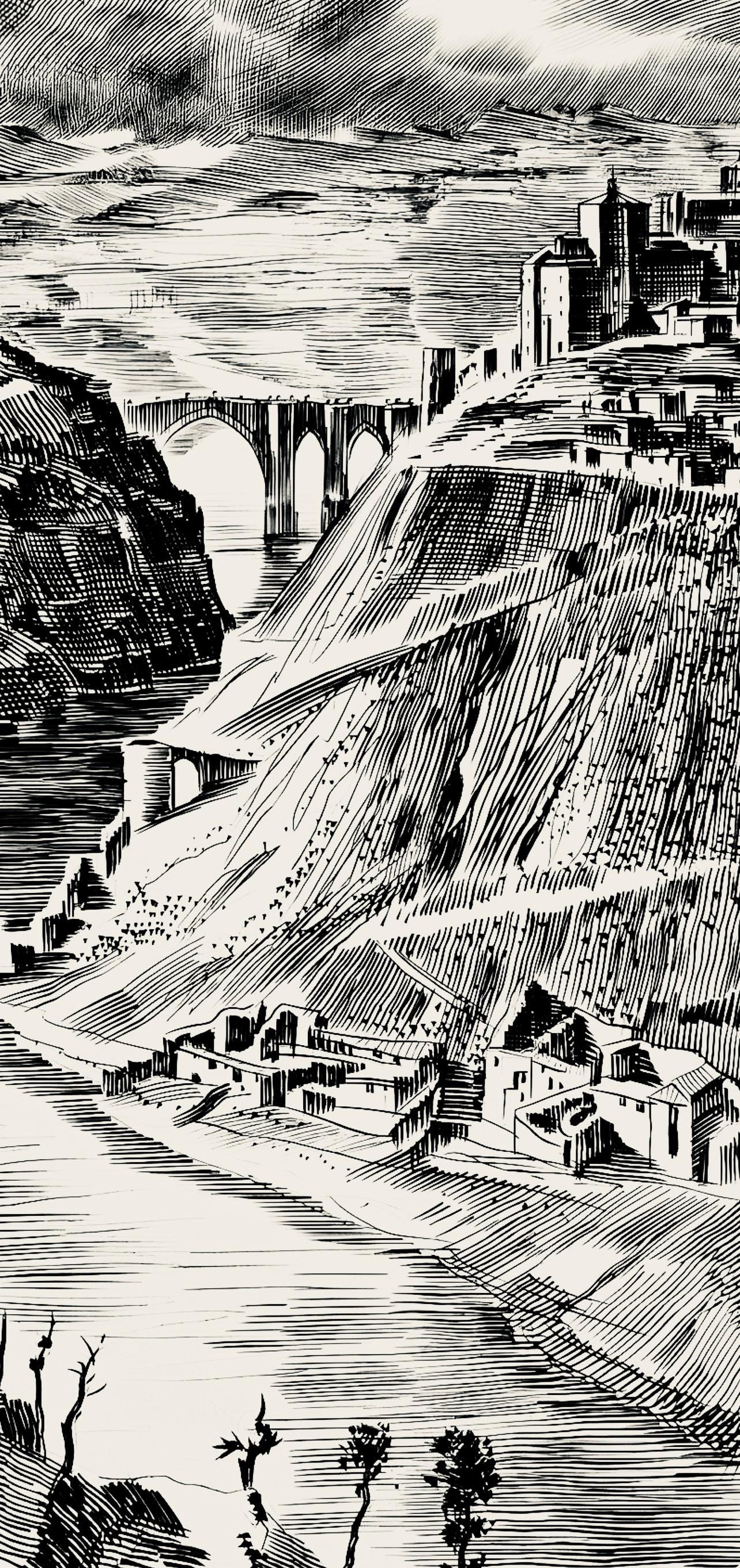 Albert Decaris, Composition, Portrait De A. Decaris, Engraving