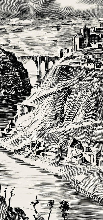 Albert Decaris, Composition, Portrait De A. Decaris, Engraving