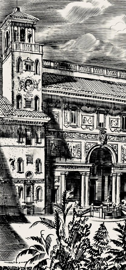 Albert Decaris, Composition, Portrait De A. Decaris, Engraving