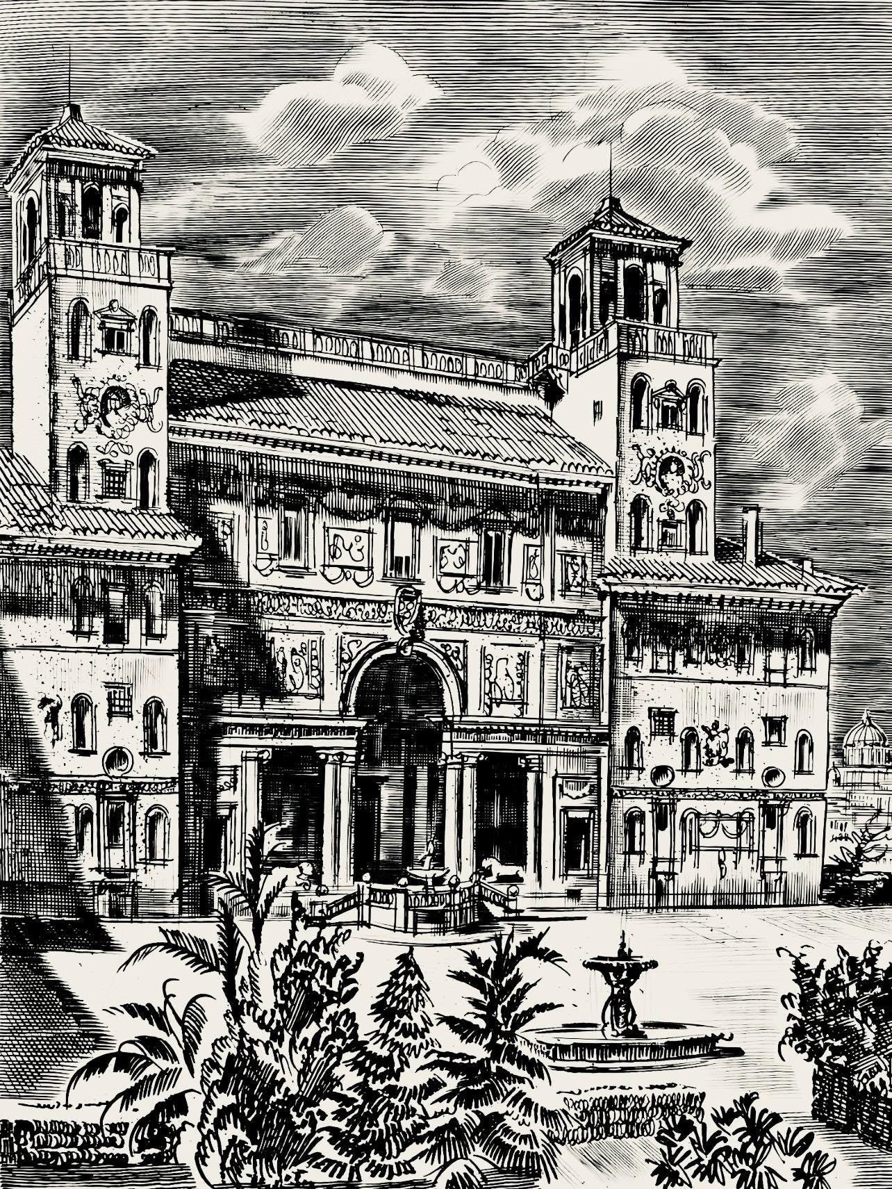 Albert Decaris, Composition, Portrait De A. Decaris, Engraving