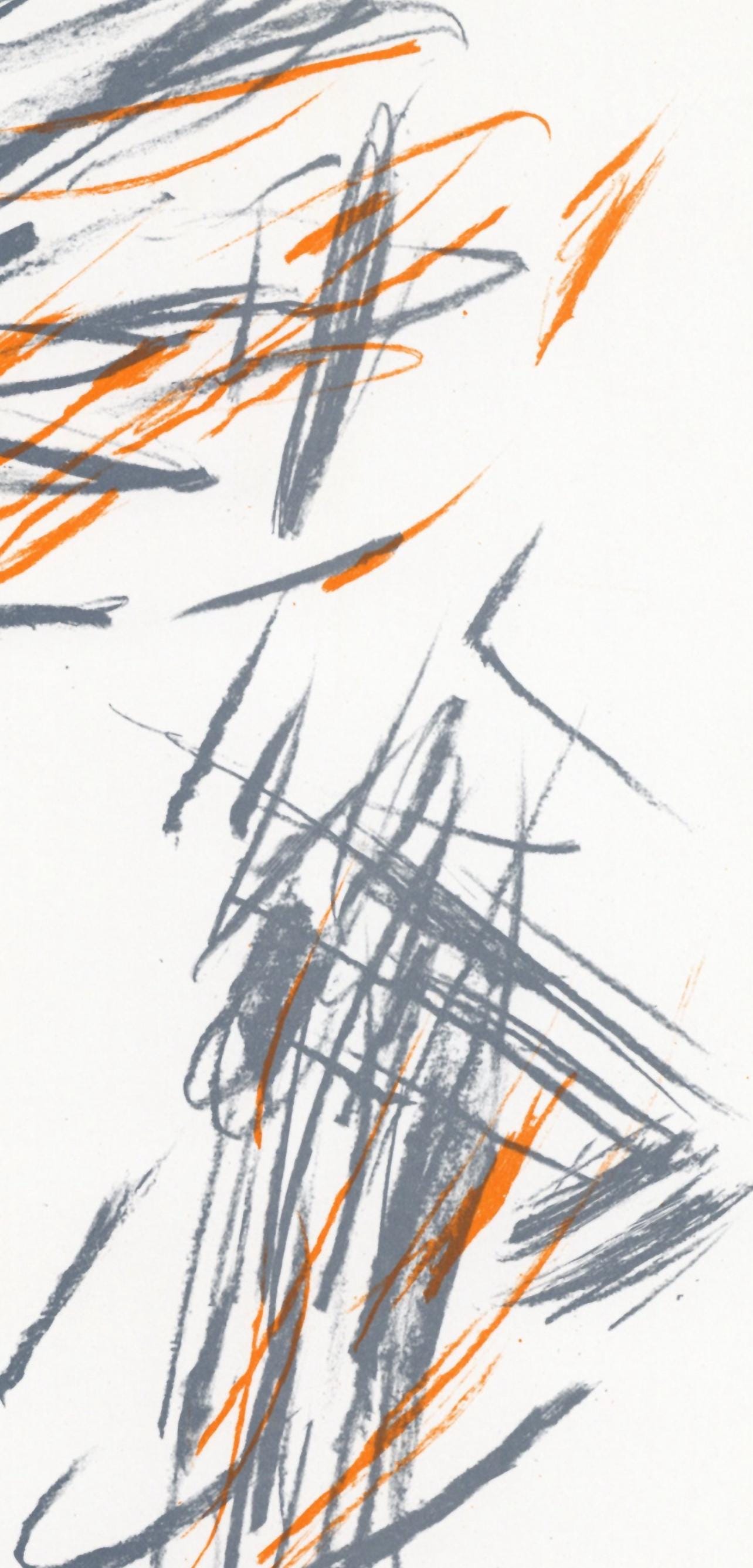 Jean Bazaine, Composition, Derrire Le Miroir, Lithograph