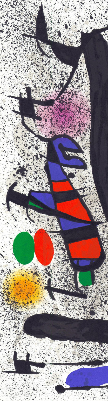 Joan Mir, Composition (Cramer 145; Mourlot, 738-740), Derrire Le Miroir, Lithograph