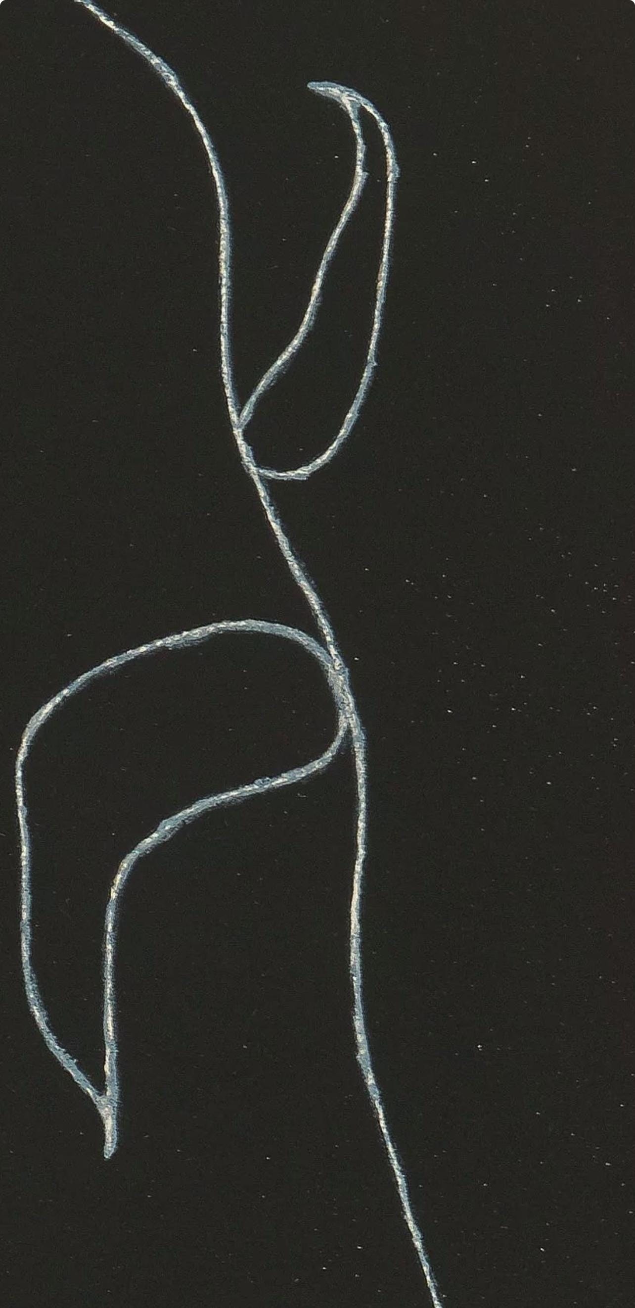 Joan Mir, Composition (Mourlot 1722), Derrire Le Miroir, Lithograph