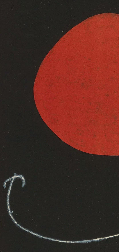 Joan Mir, Composition (Mourlot 1722), Derrire Le Miroir, Lithograph