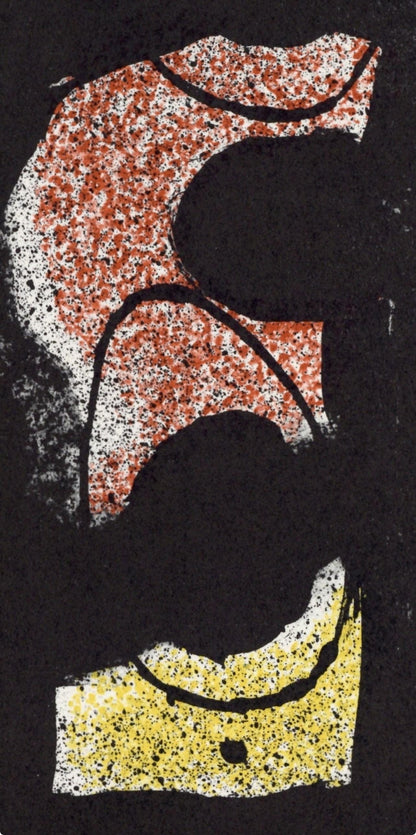 Joan Mir, Composition (Cramer 112; Mourlot 439-442), Derrire Le Miroir, Lithograph