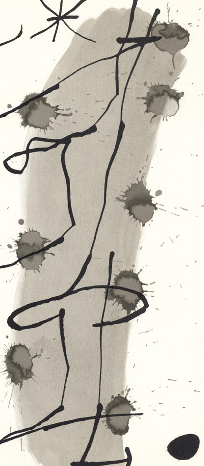 Joan Mir, Composition (Cramer 112; Mourlot 439-442), Derrire Le Miroir, Lithograph