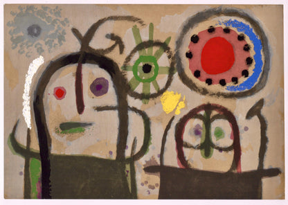 Joan Mir, Composition (Cramer 103; Mourlot 382-383), Mir Cartones 1956-1965, Lithograph