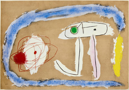 Joan Mir, Composition (Cramer 103; Mourlot 382-383), Mir Cartones 1956-1965, Lithograph