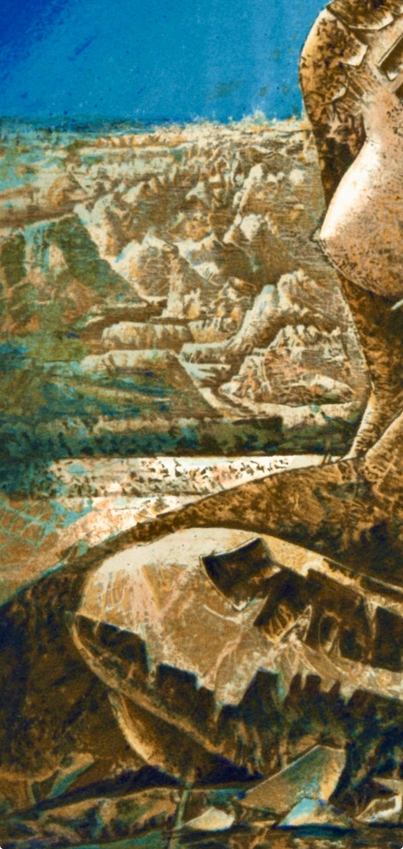 Pierre Lambert Lamy, Composition, Variations Sur L'Imaginaire, Lithograph