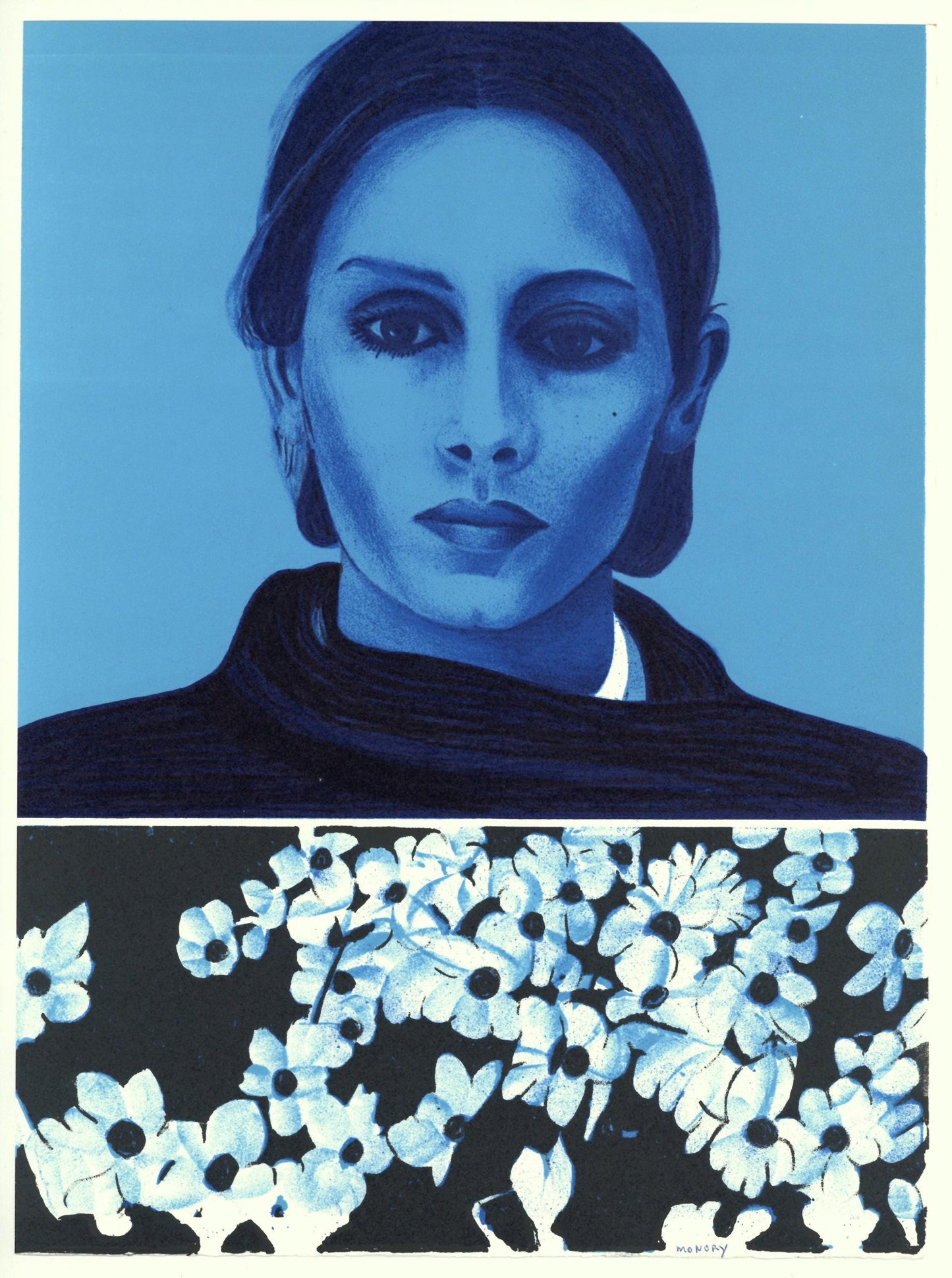 Jacques Monory, Composition, Variations Sur L'Imaginaire, Lithograph