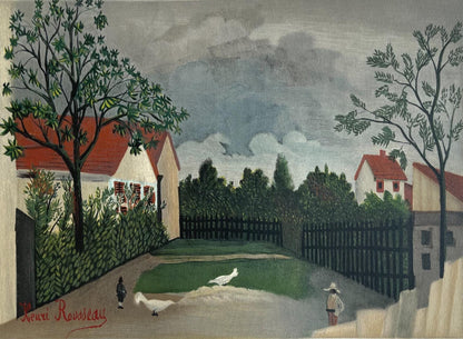 Henri Rousseau, La Rue, Derrire Le Miroir, Lithograph