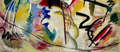 Wassily Kandinsky, Tableau Avec Formes Blanches, Derrire Le Miroir, Lithograph