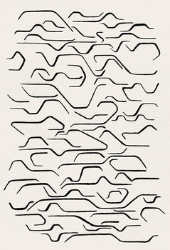 Pablo Palazuelo, Composition, Derrire Le Miroir, Lithograph