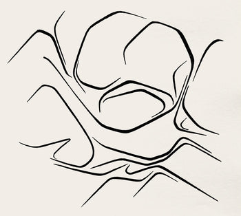 Pablo Palazuelo, Composition, Derrire Le Miroir, Lithograph