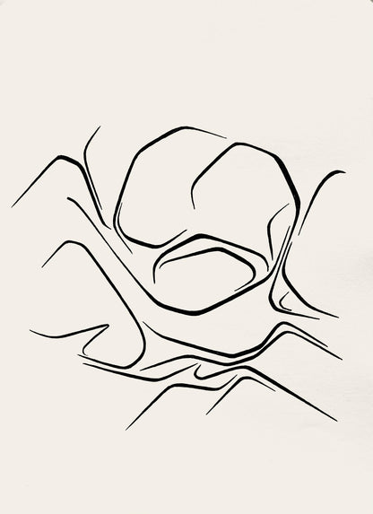 Pablo Palazuelo, Composition, Derrire Le Miroir, Lithograph