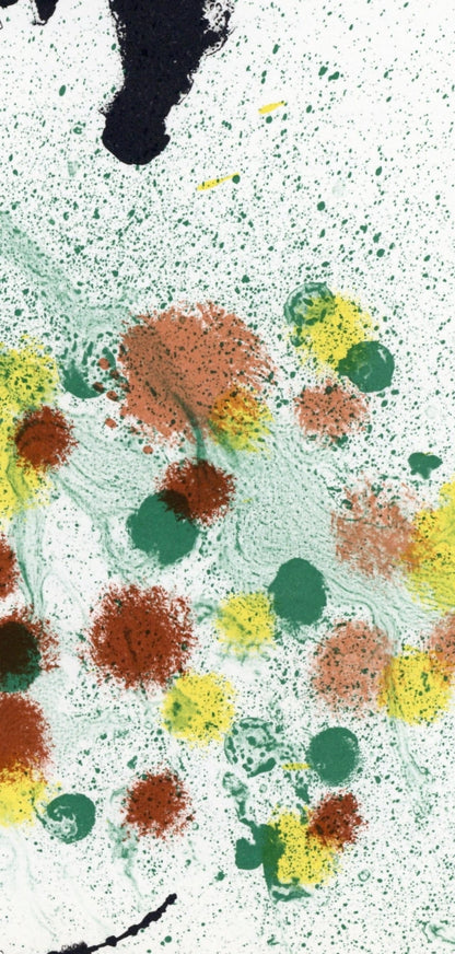 Joan Mir, Composition (Cramer 83; Mourlot 340-347), Derrire Le Miroir, Lithograph