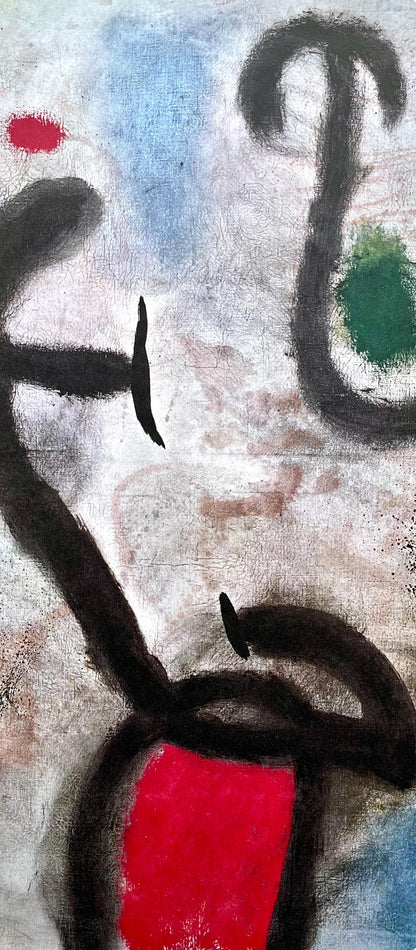 Joan Mir, Composition, Derrire Le Miroir, Lithograph