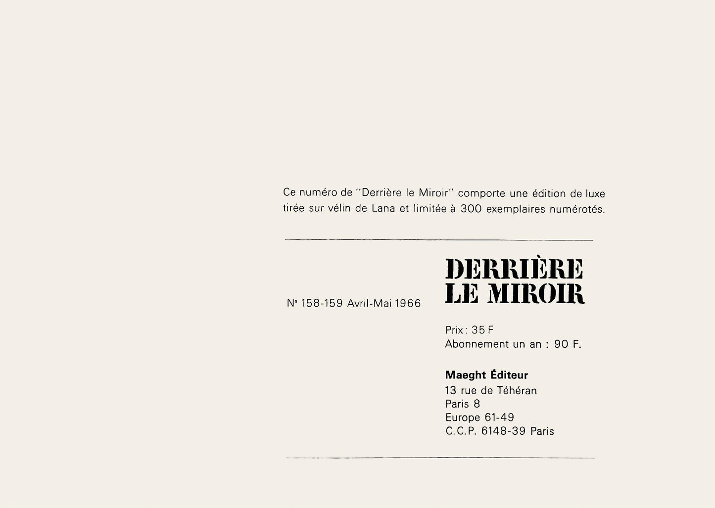 Pierre Bonnard, Composition, Derrire Le Miroir, Lithograph