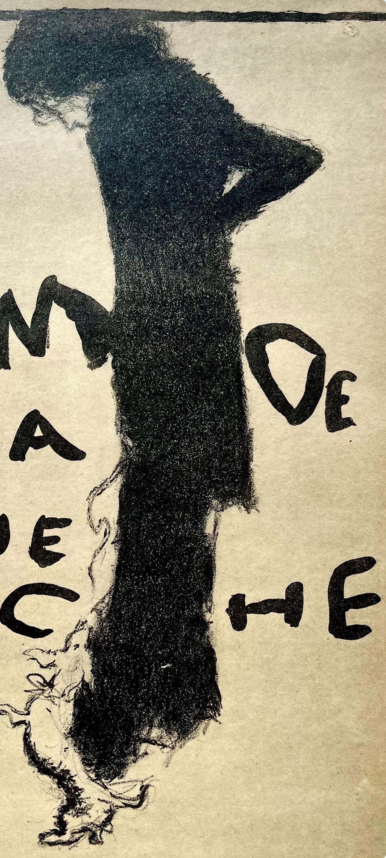 Pierre Bonnard, Composition, Derrire Le Miroir, Lithograph