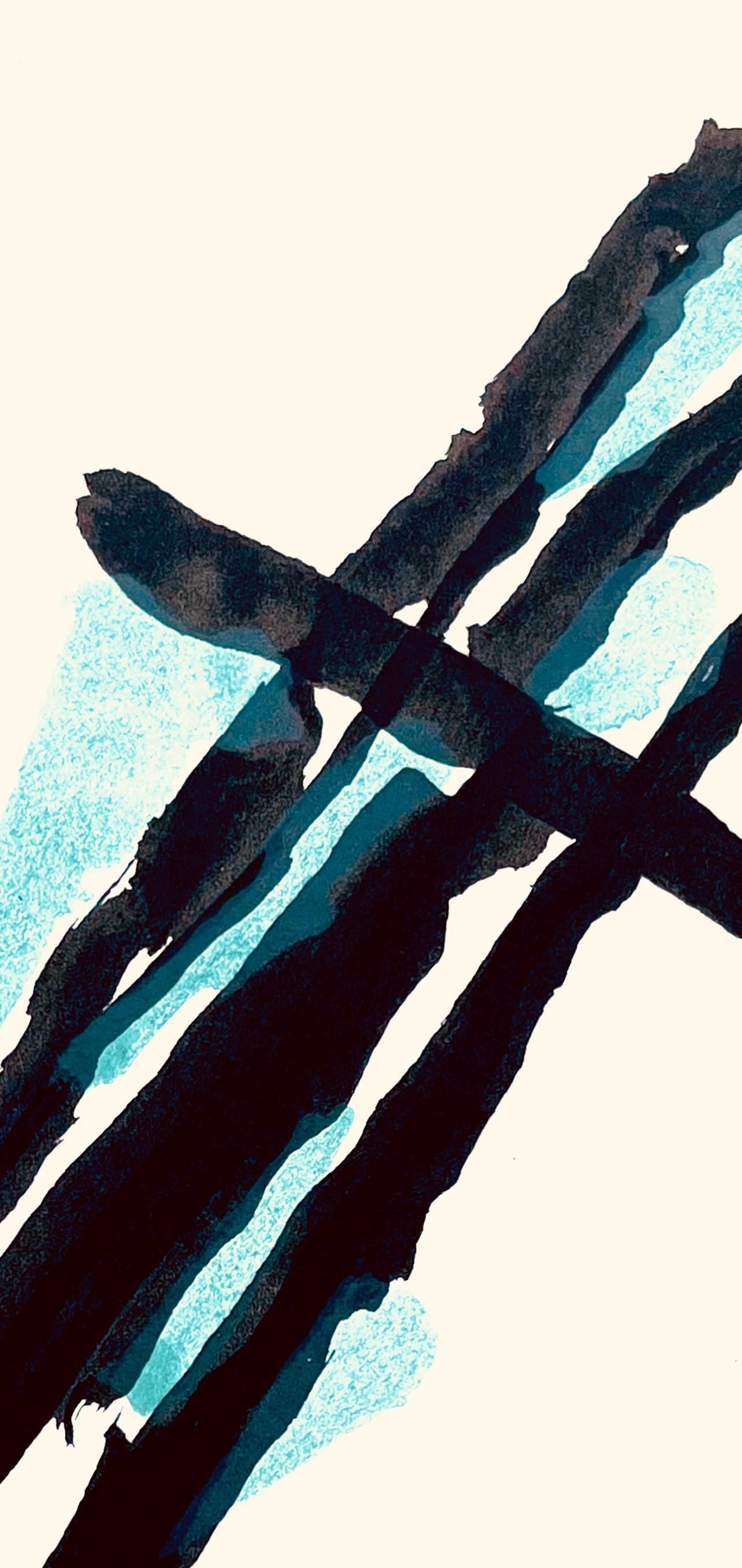 Pierre Tal-Coat, Composition, Derrire Le Miroir, Lithograph