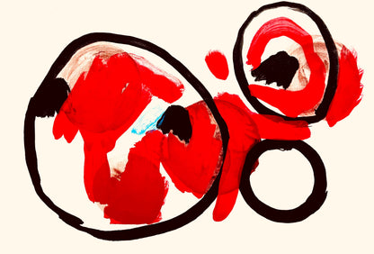 Pierre Tal-Coat, Composition, Derrire Le Miroir, Lithograph