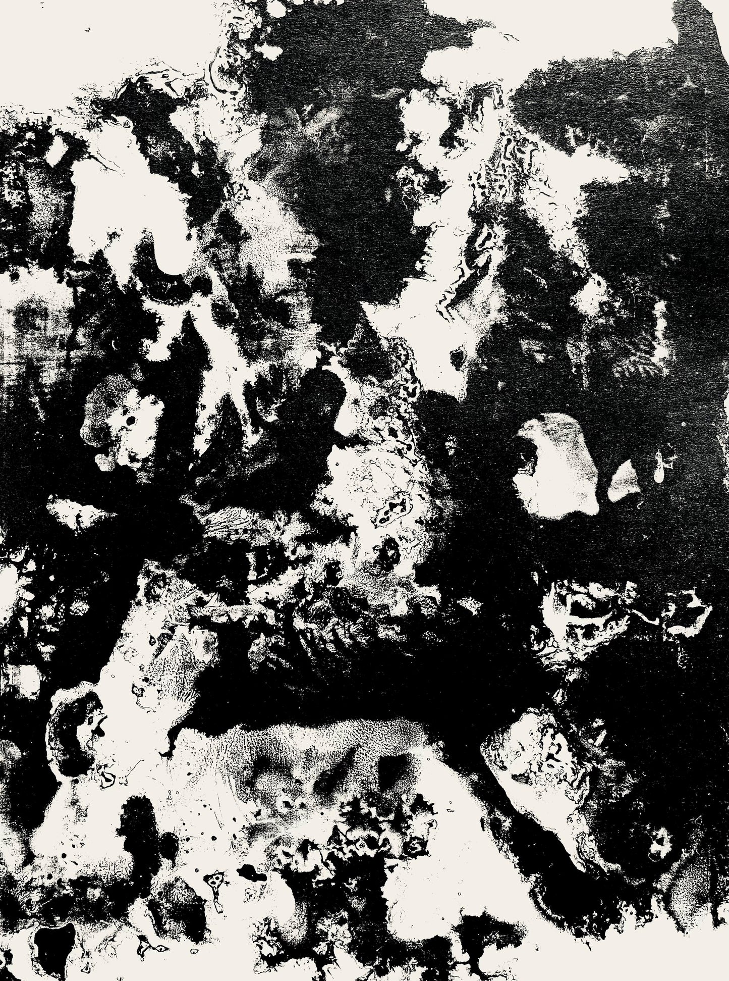 Franois Fiedler, Composition, Derrire Le Miroir, Lithograph