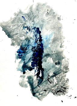 Franois Fiedler, Composition, Derrire Le Miroir, Lithograph
