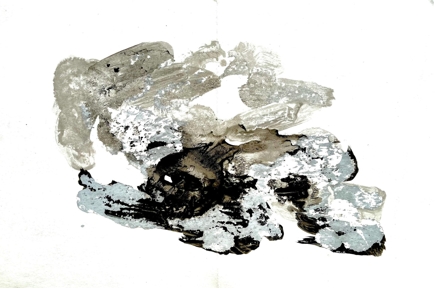 Franois Fiedler, Composition, Derrire Le Miroir, Lithograph