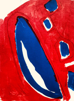 Pierre Tal-Coat, Composition, Derrire Le Miroir, Lithograph