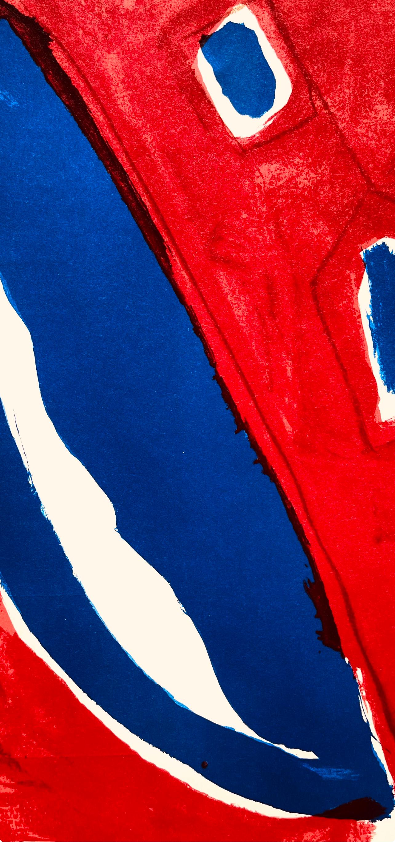 Pierre Tal-Coat, Composition, Derrire Le Miroir, Lithograph