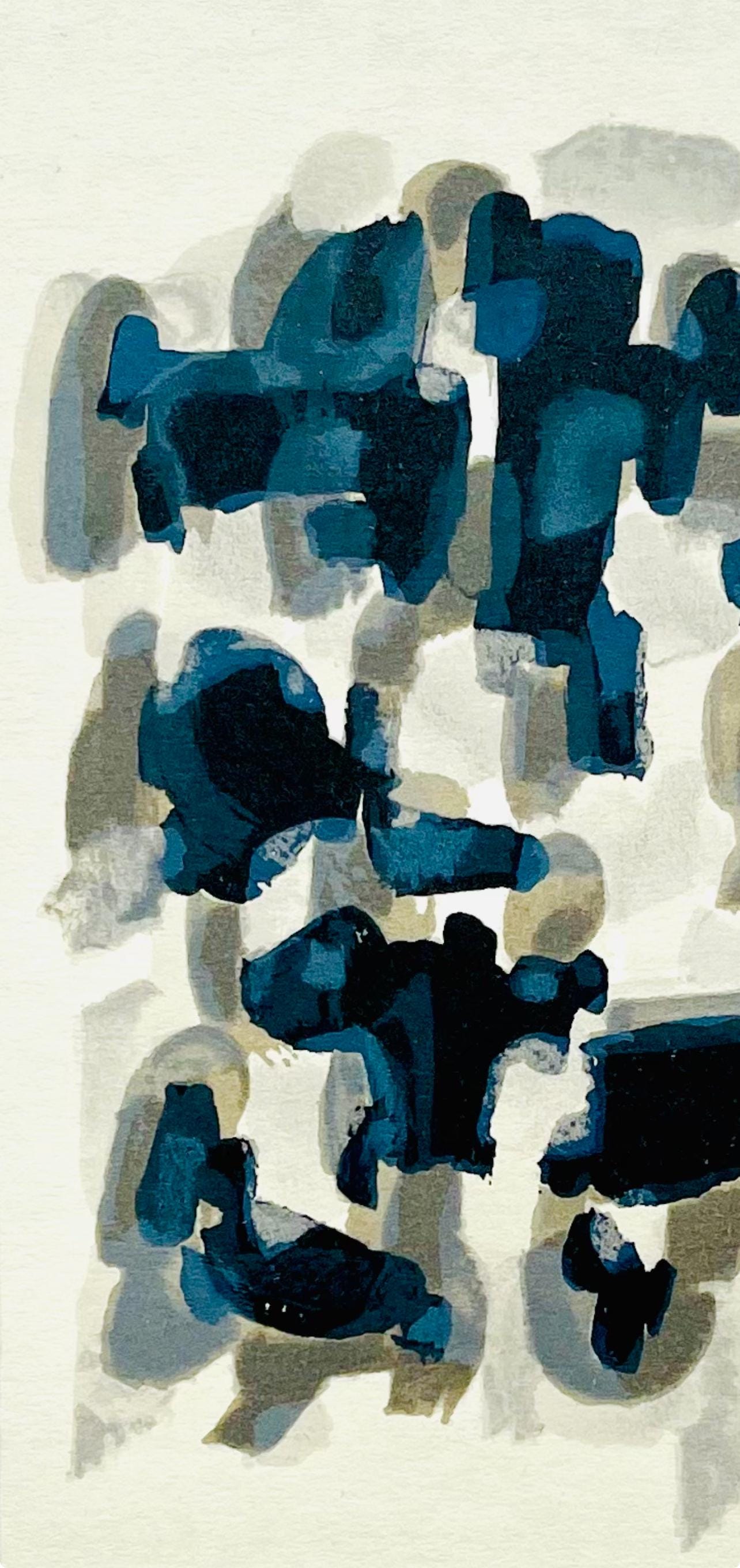 Raoul Ubac, Composition, Derrire Le Miroir, Lithograph