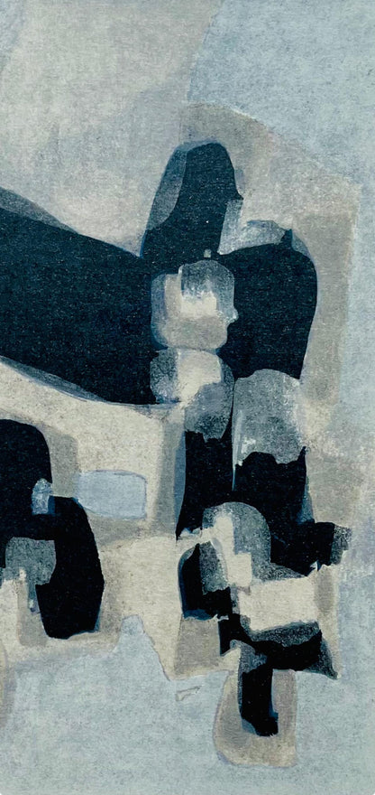 Raoul Ubac, Composition, Derrire Le Miroir, Lithograph