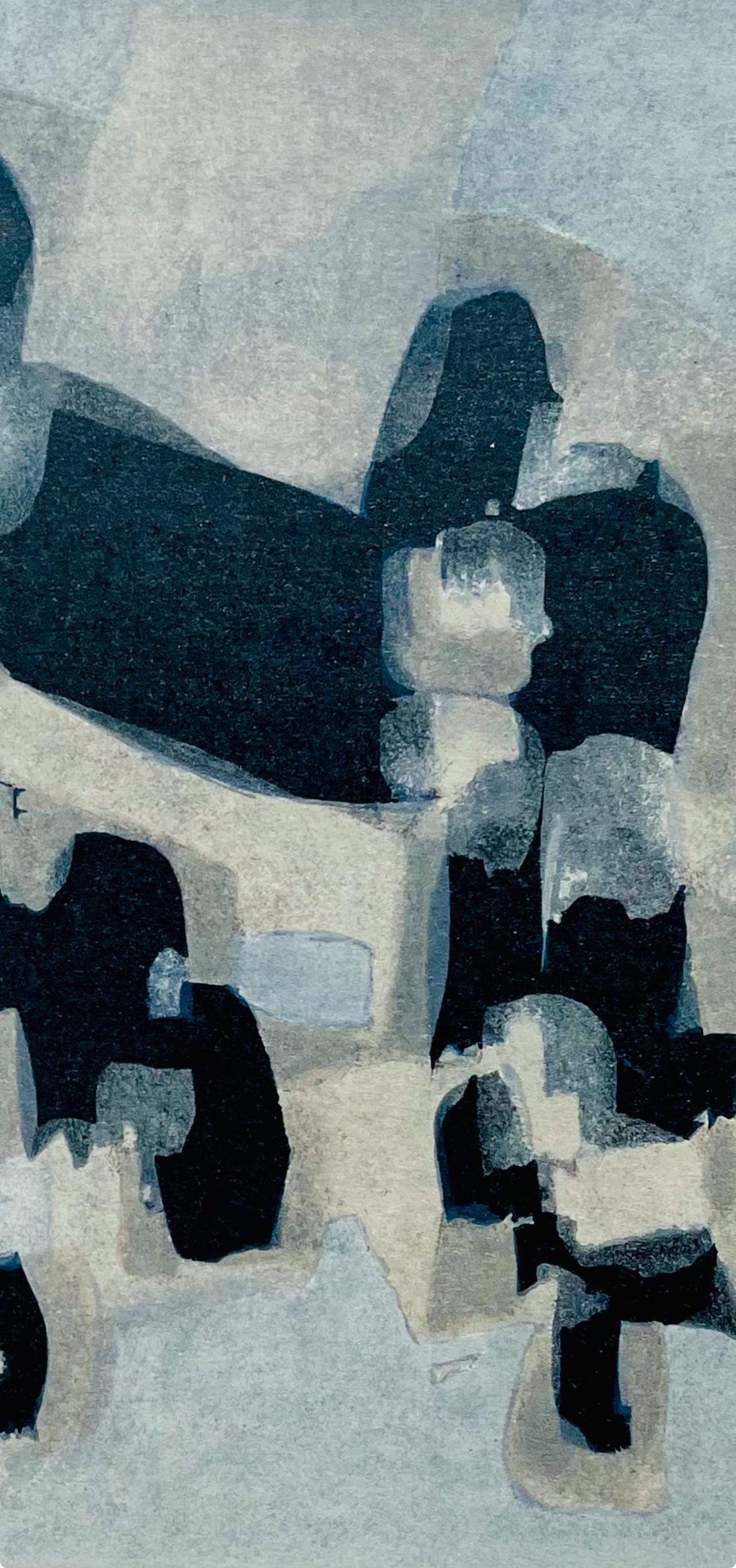 Raoul Ubac, Composition, Derrire Le Miroir, Lithograph