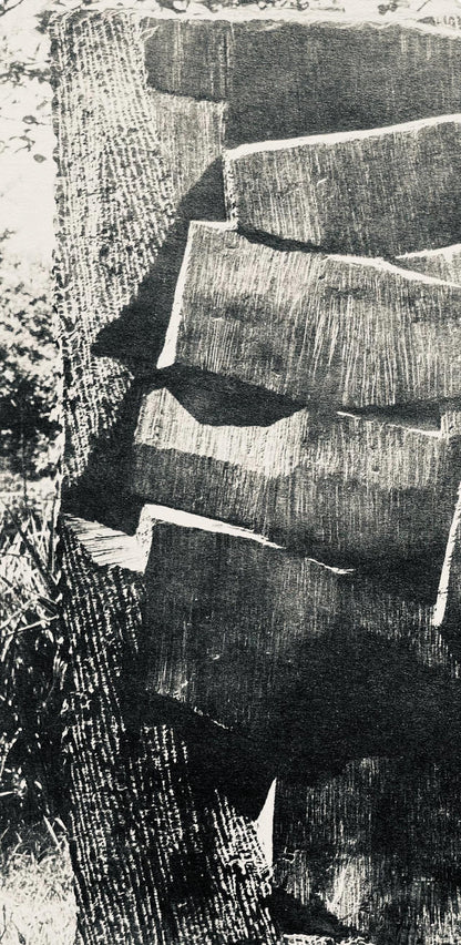 Raoul Ubac, Composition, Derrire Le Miroir, Lithograph