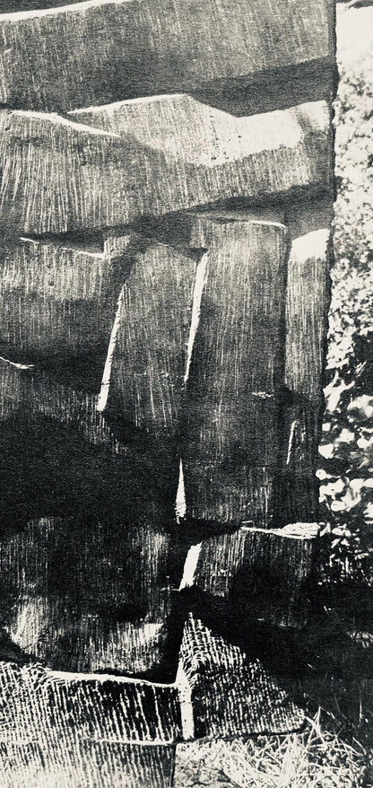 Raoul Ubac, Composition, Derrire Le Miroir, Lithograph