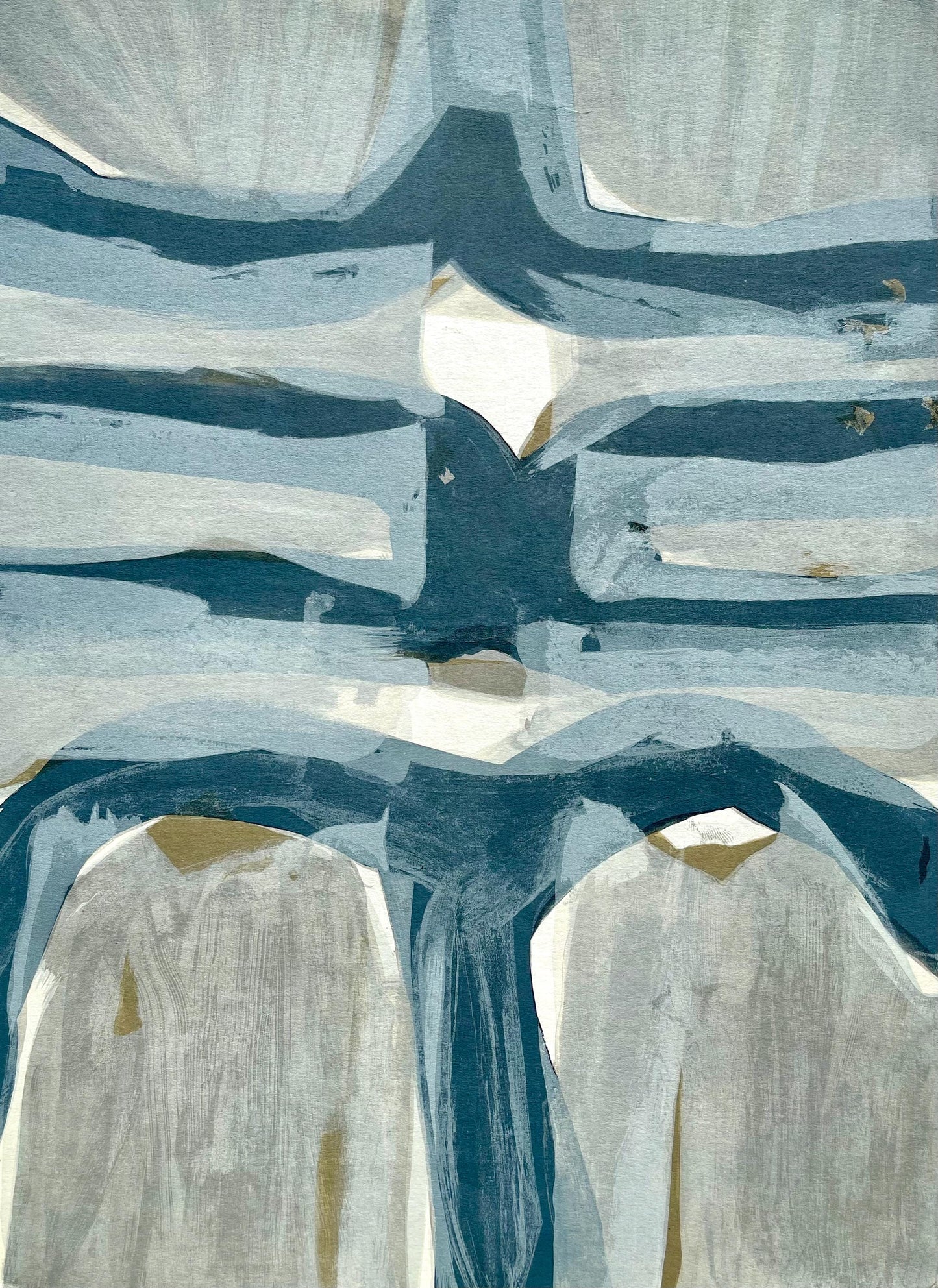 Raoul Ubac, Composition, Derrire Le Miroir, Lithograph