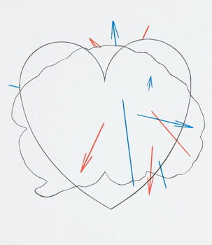 Shusaku Arakawa ?? ??, Composition, Derrire Le Miroir, Lithograph