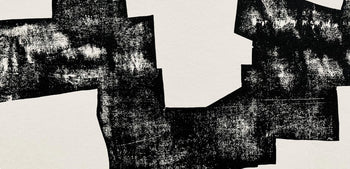 Eduardo Chillida, Composition, Derrire Le Miroir, Woodcut