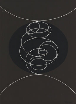 Pablo Palazuelo, Composition, Hommage Aim Et Marguerite Maeght, Derrire Le Miroir, Lithograph