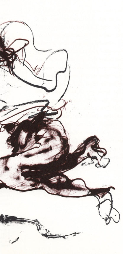 Paul Rebeyrolle, Composition, Hommage Aim Et Marguerite Maeght, Derrire Le Miroir, Lithograph