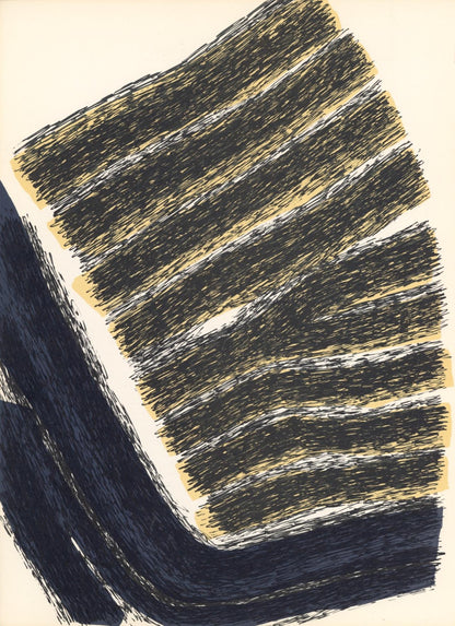 Raoul Ubac, Composition, Derrire Le Miroir, Lithograph