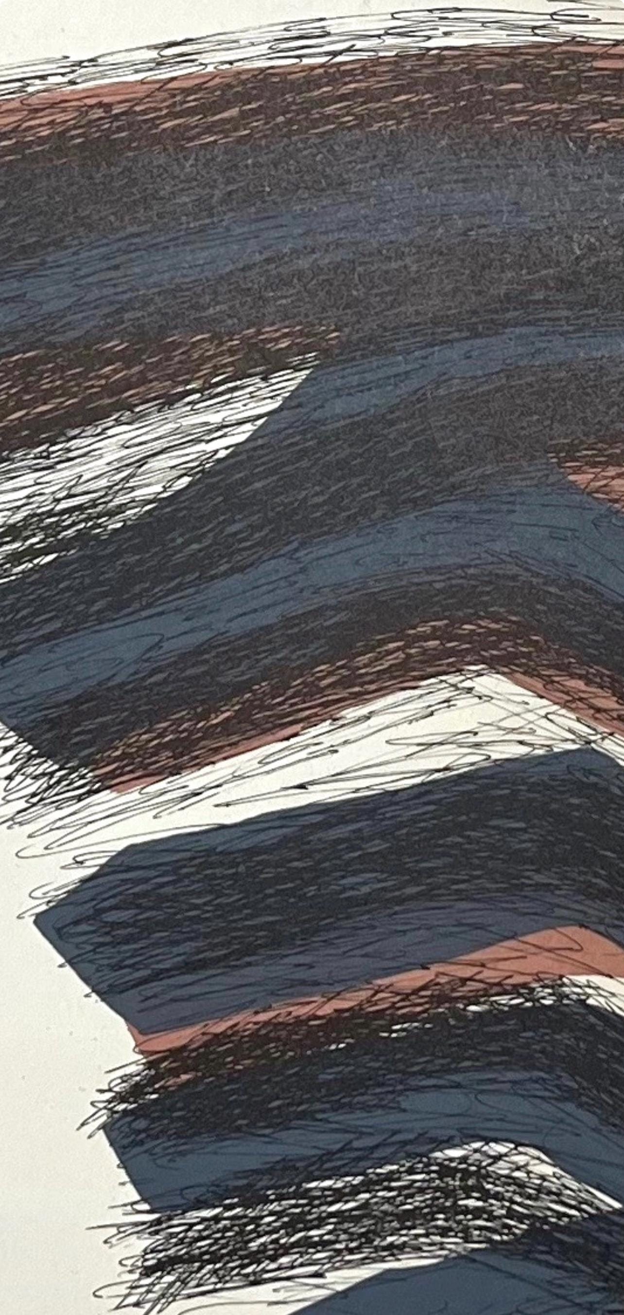 Raoul Ubac, Composition, Derrire Le Miroir, Lithograph