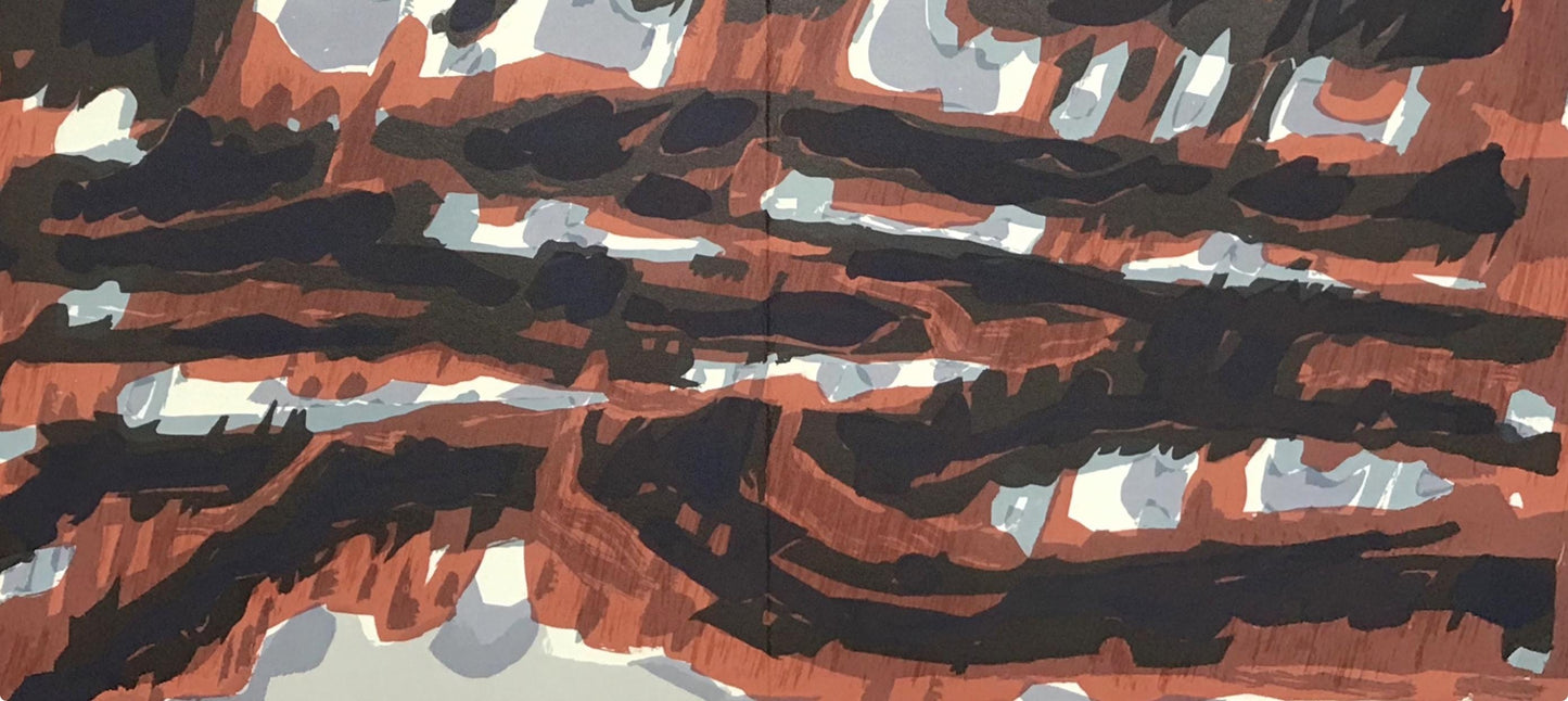 Raoul Ubac, Composition, Derrire Le Miroir, Lithograph