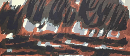 Raoul Ubac, Composition, Derrire Le Miroir, Lithograph