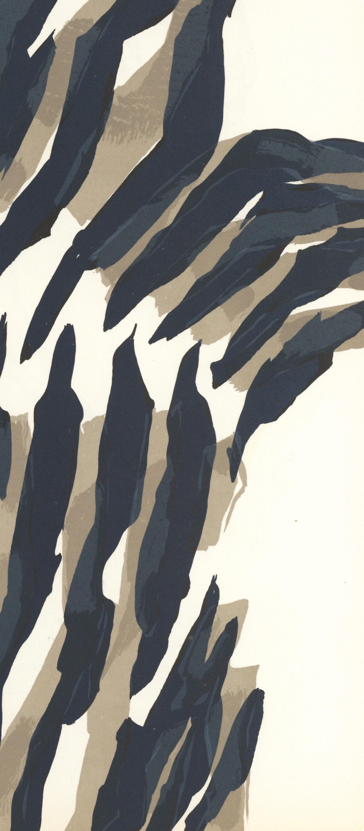 Raoul Ubac, Composition, Derrire Le Miroir, Lithograph