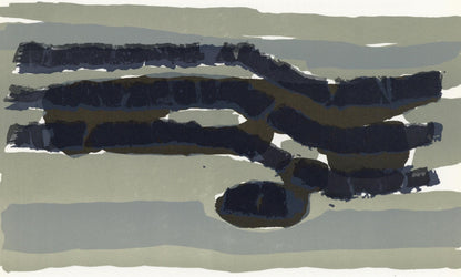 Raoul Ubac, Composition, Derrire Le Miroir, Lithograph