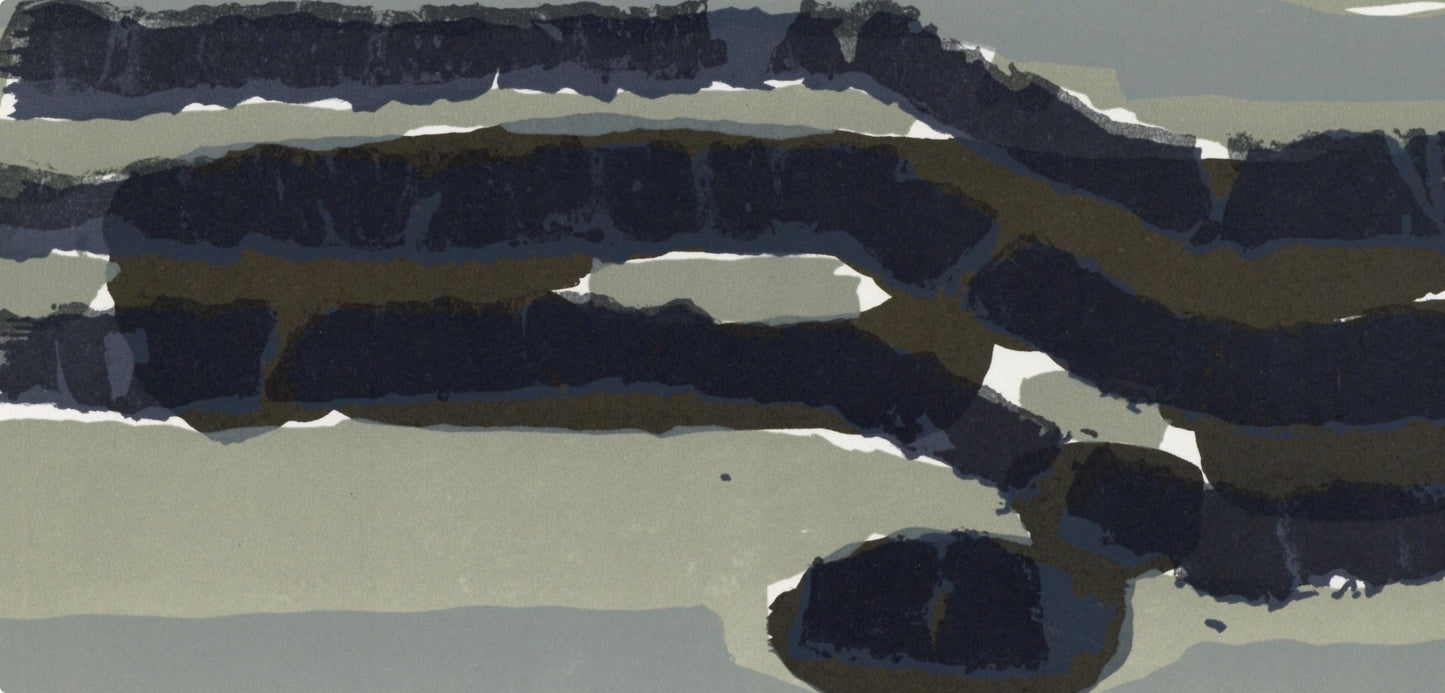 Raoul Ubac, Composition, Derrire Le Miroir, Lithograph